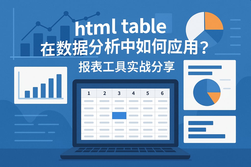 htmltable在数据分析中如何应用？报表工具实战分享