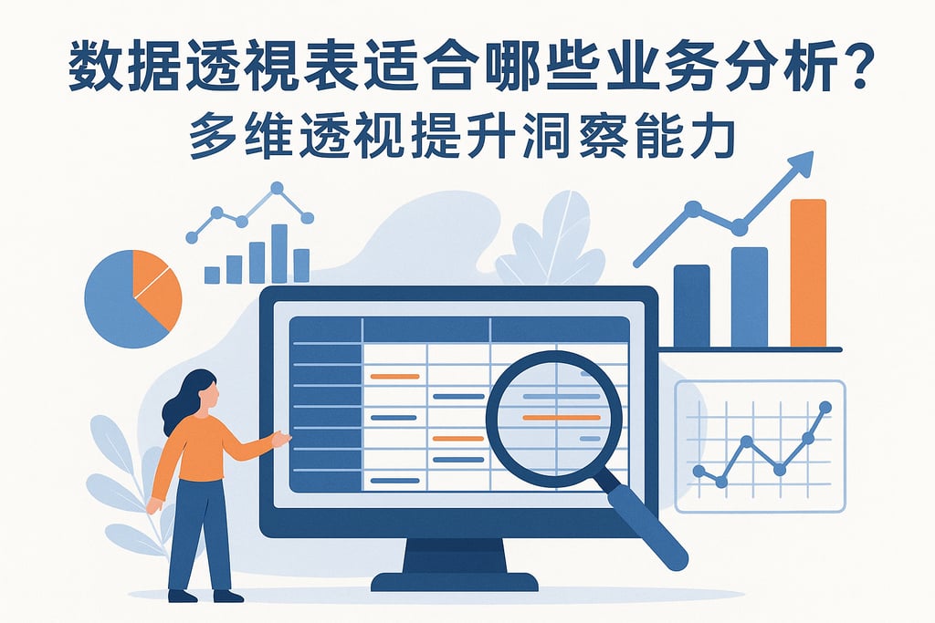pivotable适合哪些业务分析？多维透视提升洞察能力