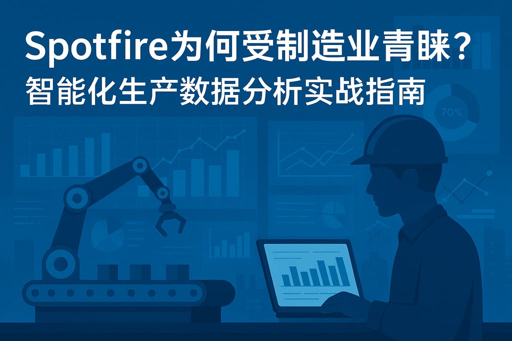 spotfire为何受制造业青睐？智能化生产数据分析实战指南
