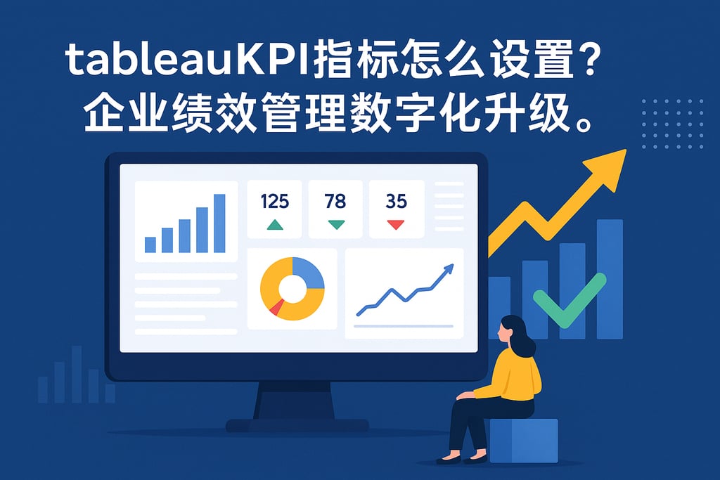 tableauKPI指标怎么设置？企业绩效管理数字化升级。