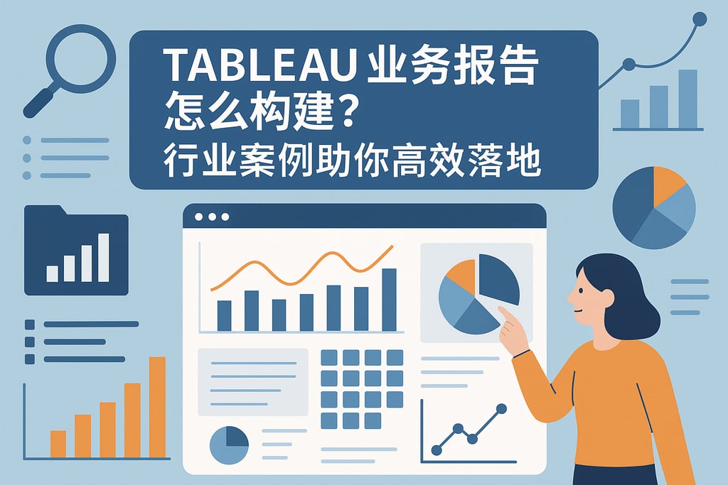 tableau业务报告怎么构建？行业案例助你高效落地