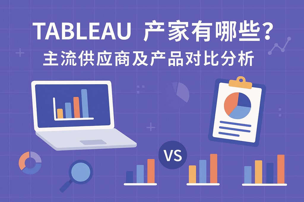 tableau产家有哪些？主流供应商及产品对比分析