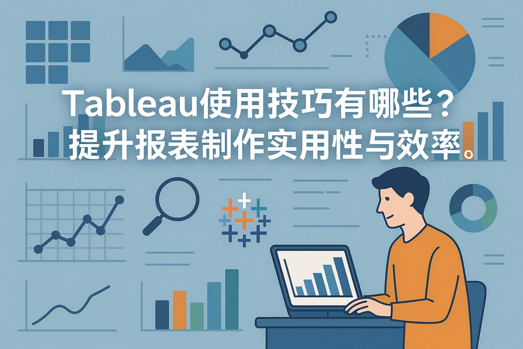 tableau使用技巧有哪些？提升报表制作实用性与效率。
