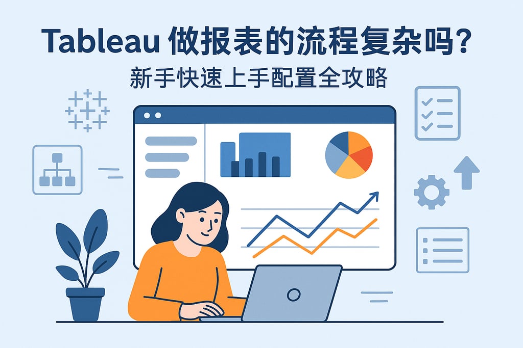 tableau做报表的流程复杂吗？新手快速上手配置全攻略