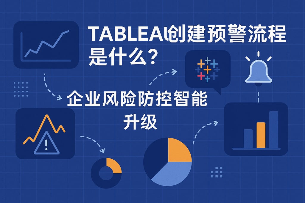 tableau创建预警流程是什么？企业风险防控智能升级。