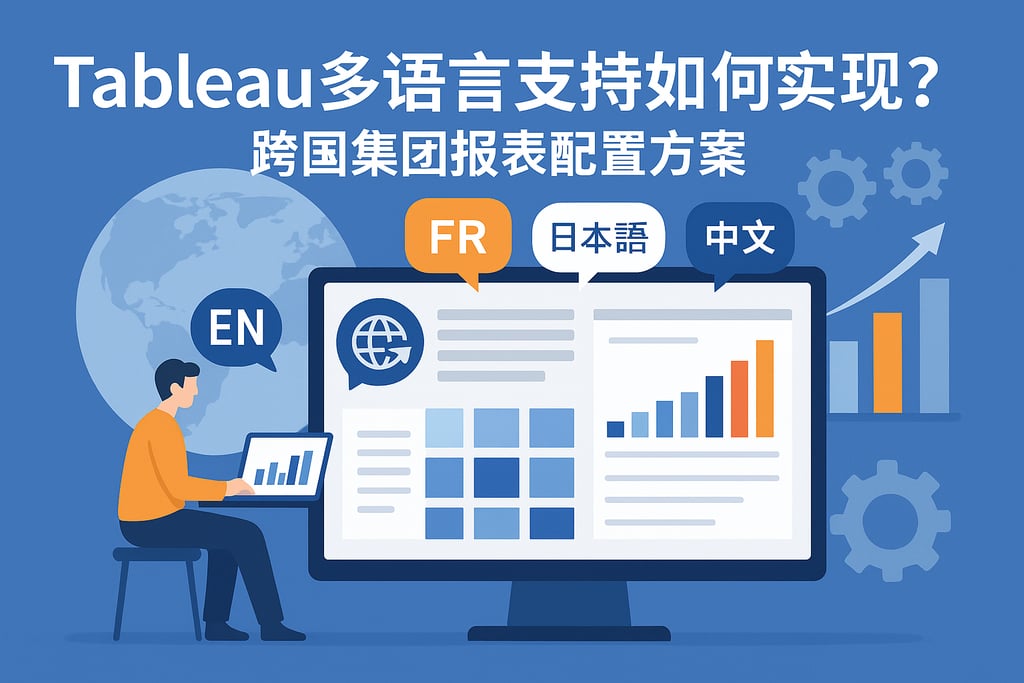 tableau多语言支持如何实现？跨国集团报表配置方案