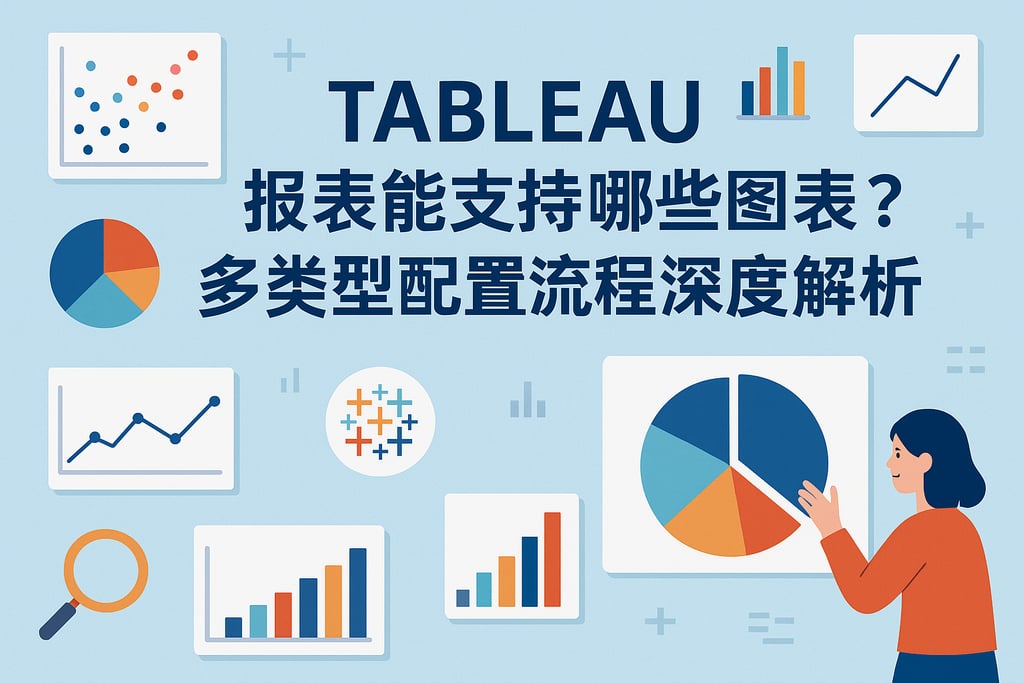 tableau报表能支持哪些图表？多类型配置流程深度解析