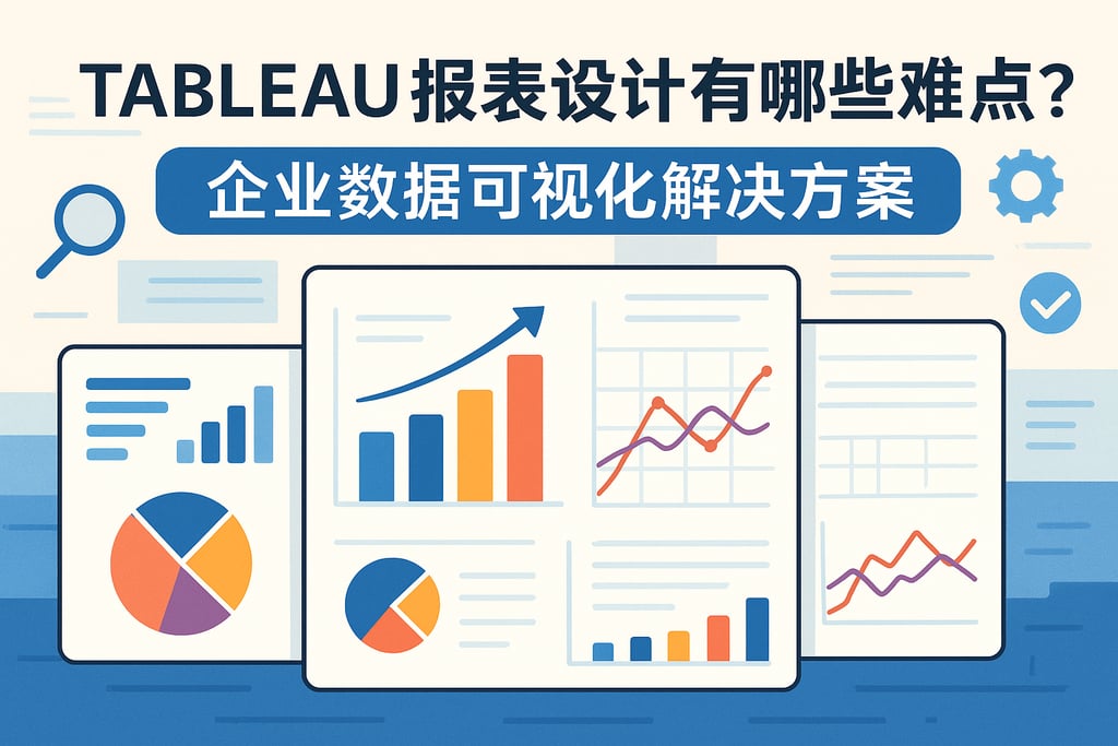 tableau报表设计有哪些难点？企业数据可视化解决方案