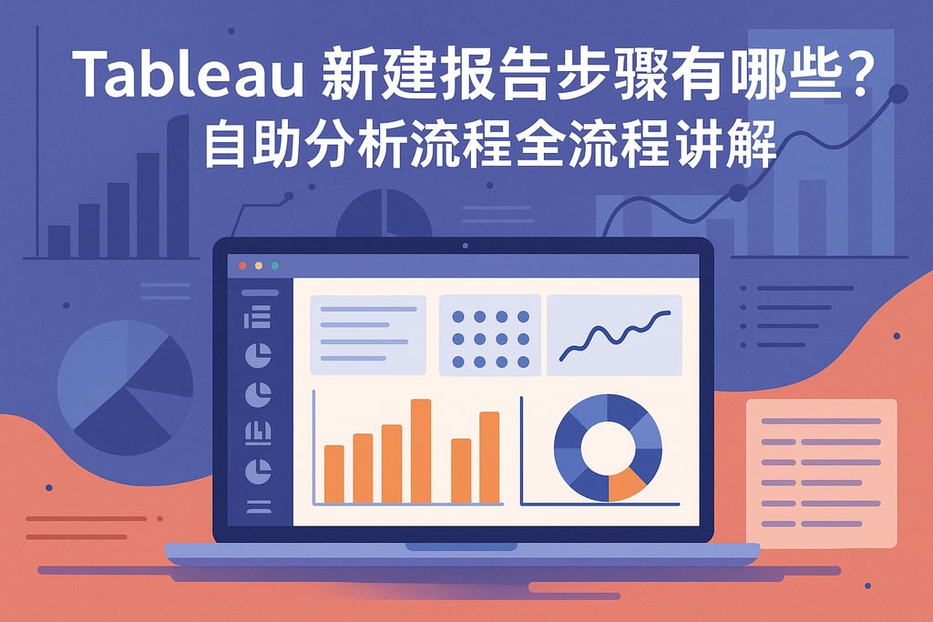 tableau新建报告步骤有哪些？自助分析流程全流程讲解