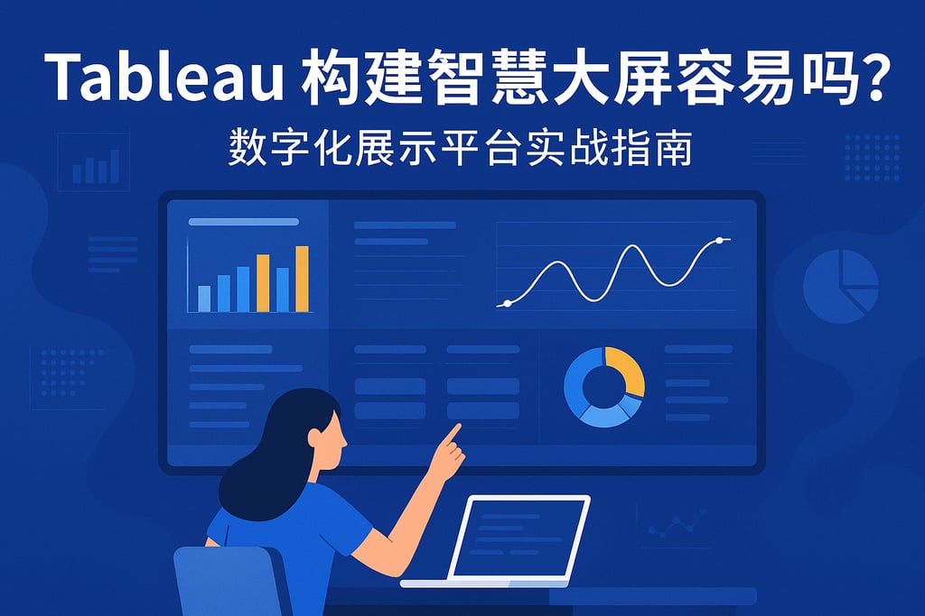 tableau构建智慧大屏容易吗？数字化展示平台实战指南