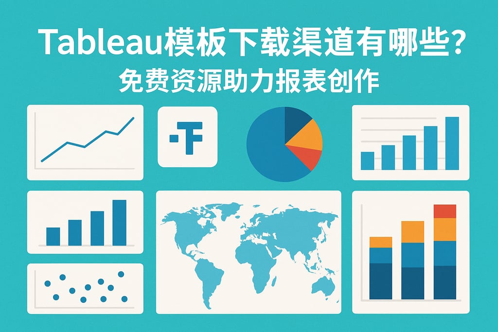 tableau模板下载渠道有哪些？免费资源助力报表创作。