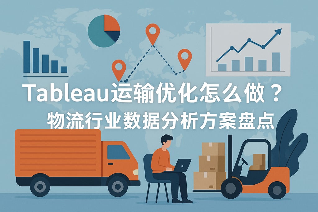 tableau运输优化怎么做？物流行业数据分析方案盘点。