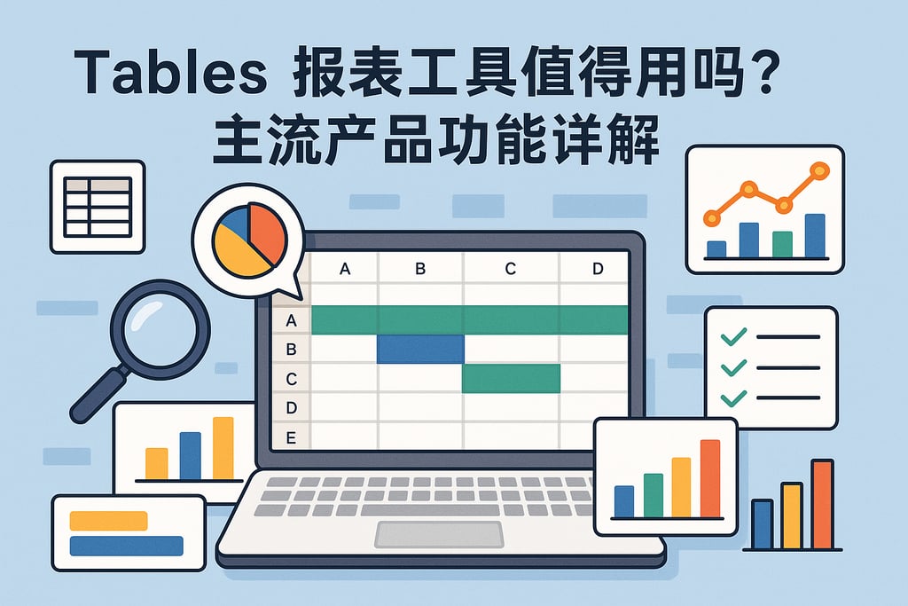 tables报表工具值不值得用？主流产品功能详解