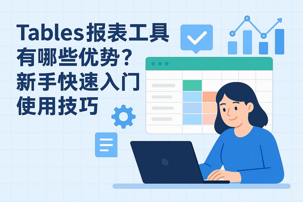 tables报表工具有哪些优势？新手快速入门使用技巧