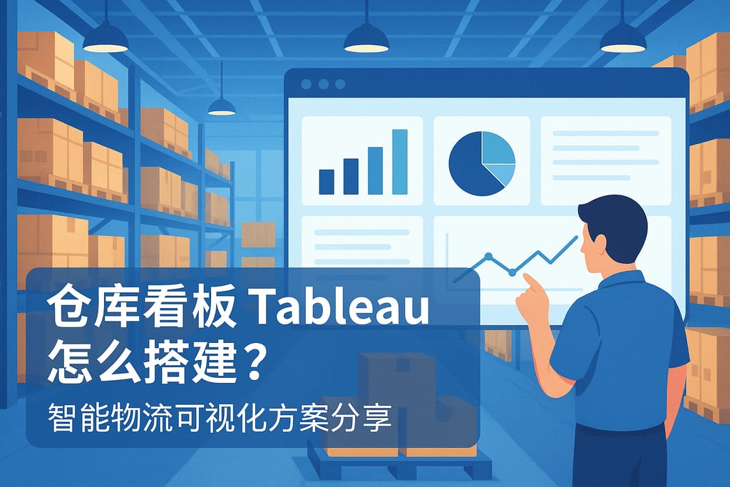 仓库看板Tableau怎么搭建？智能物流可视化方案分享