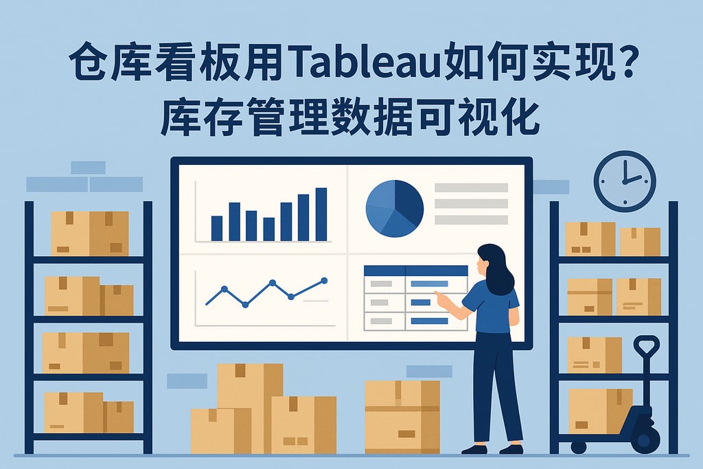 仓库看板用Tableau如何实现？库存管理数据可视化