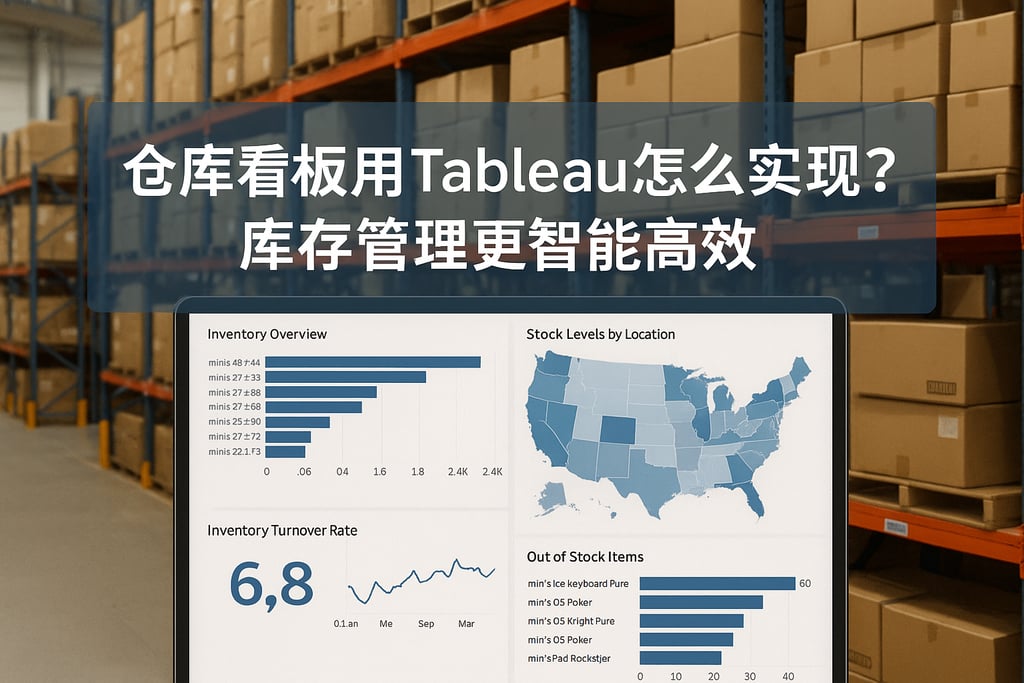 仓库看板用Tableau怎么实现？库存管理更智能高效