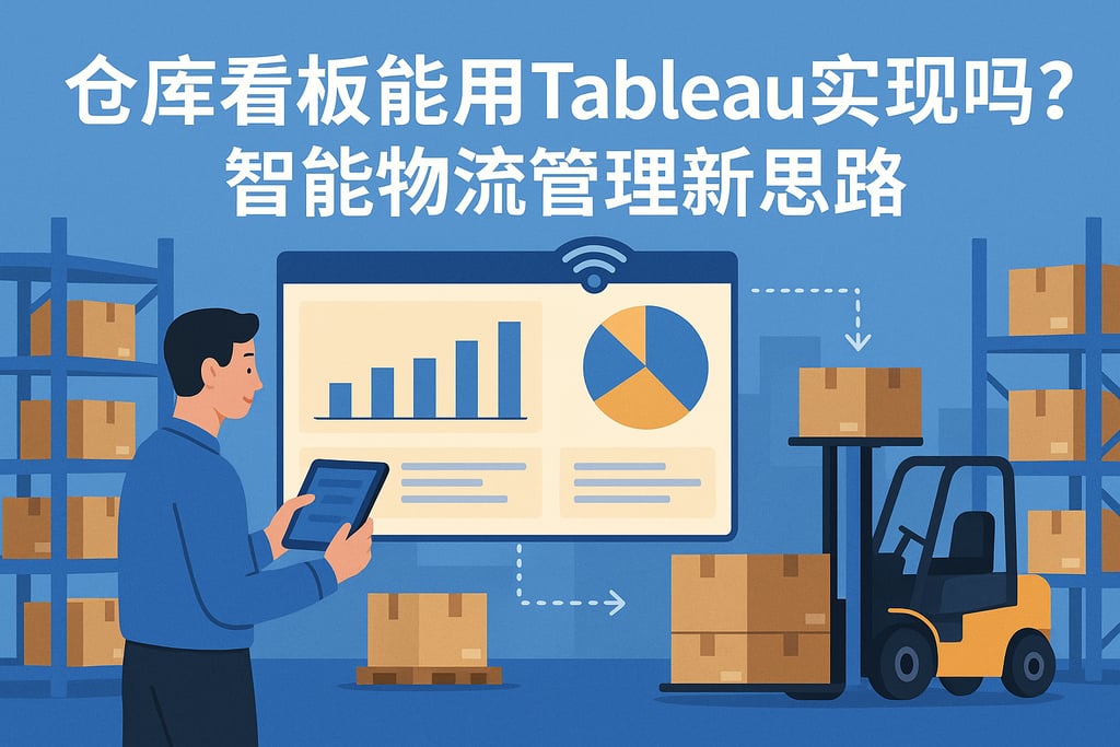 仓库看板能用Tableau实现吗？智能物流管理新思路