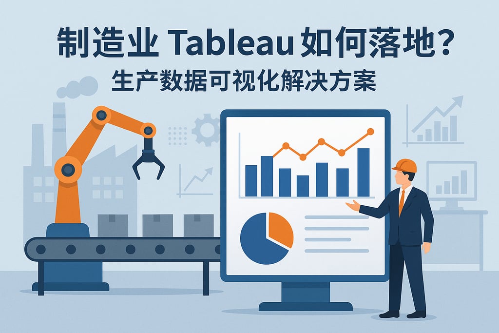 制造业tableau如何落地？生产数据可视化解决方案