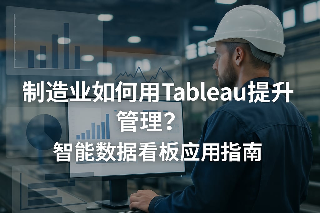 制造业如何用Tableau提升管理？智能数据看板应用指南