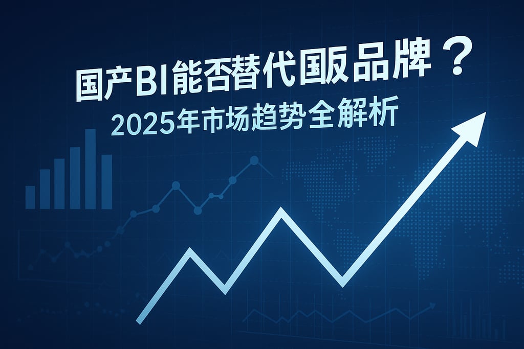 国产BI能否替代国际品牌？2025年市场趋势全解析