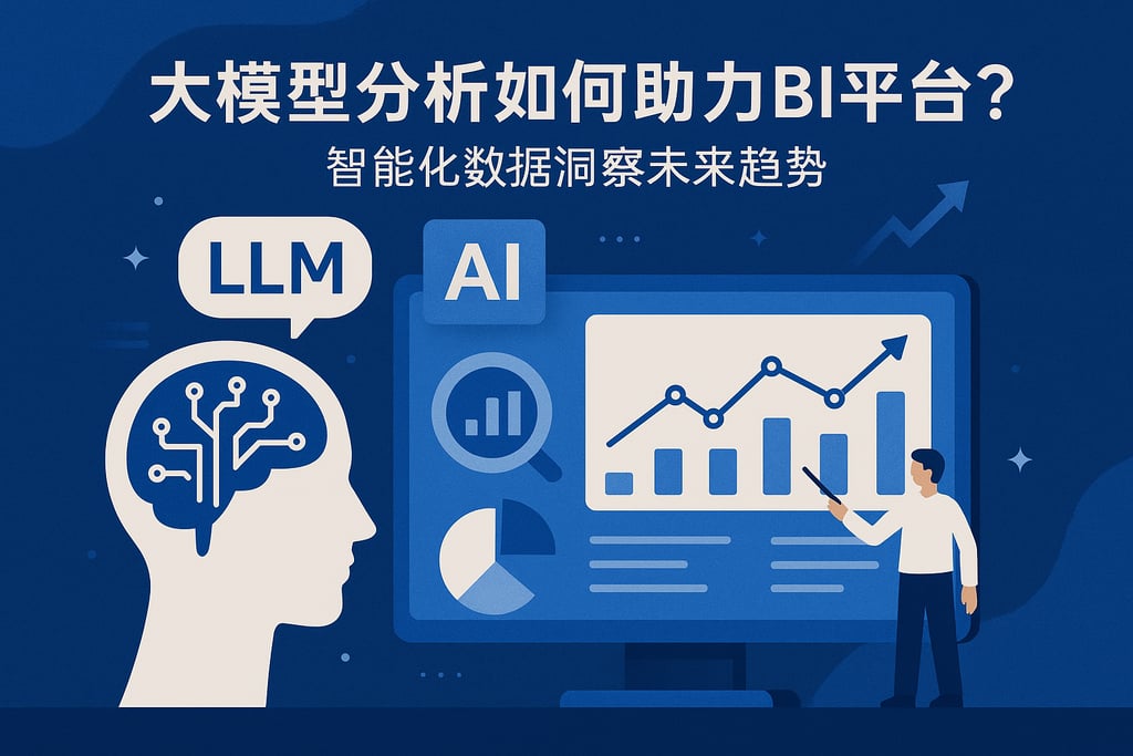 大模型分析如何助力BI平台？智能化数据洞察未来趋势