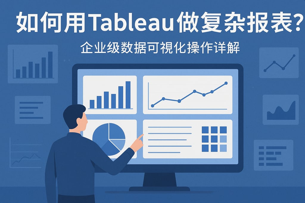 如何用Tableau做复杂报表？企业级数据可视化操作详解
