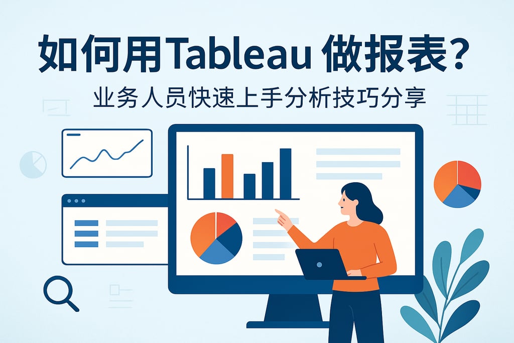 如何用Tableau做报表？业务人员快速上手分析技巧分享