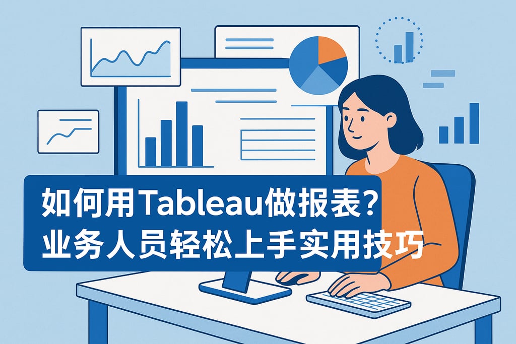 如何用Tableau做报表？业务人员轻松上手实用技巧