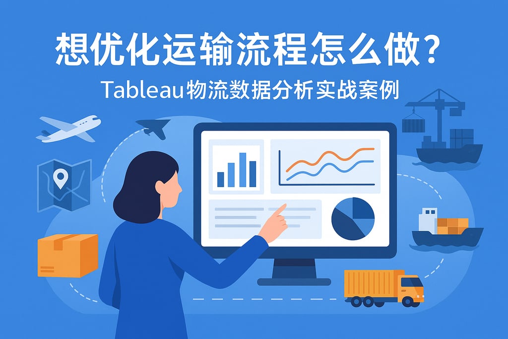 想优化运输流程怎么做？Tableau物流数据分析实战案例