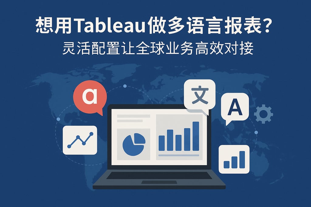 想用Tableau做多语言报表？灵活配置让全球业务高效对接