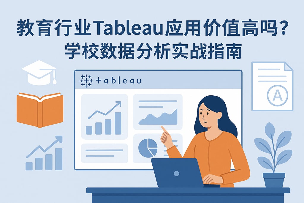 教育行业Tableau应用价值高吗？学校数据分析实战指南