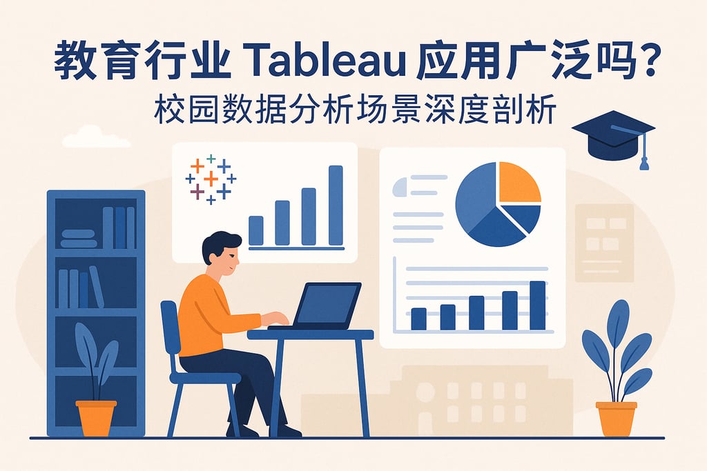 教育行业Tableau应用广泛吗？校园数据分析场景深度剖析