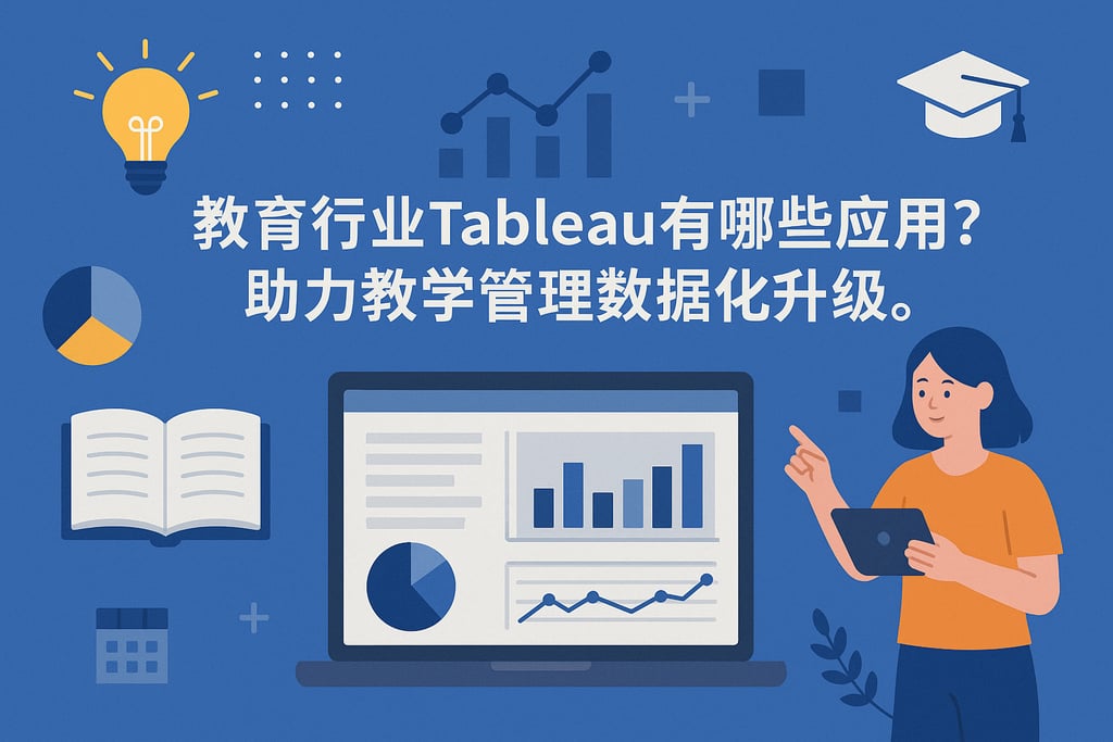 教育行业Tableau有哪些应用？助力教学管理数据化升级。