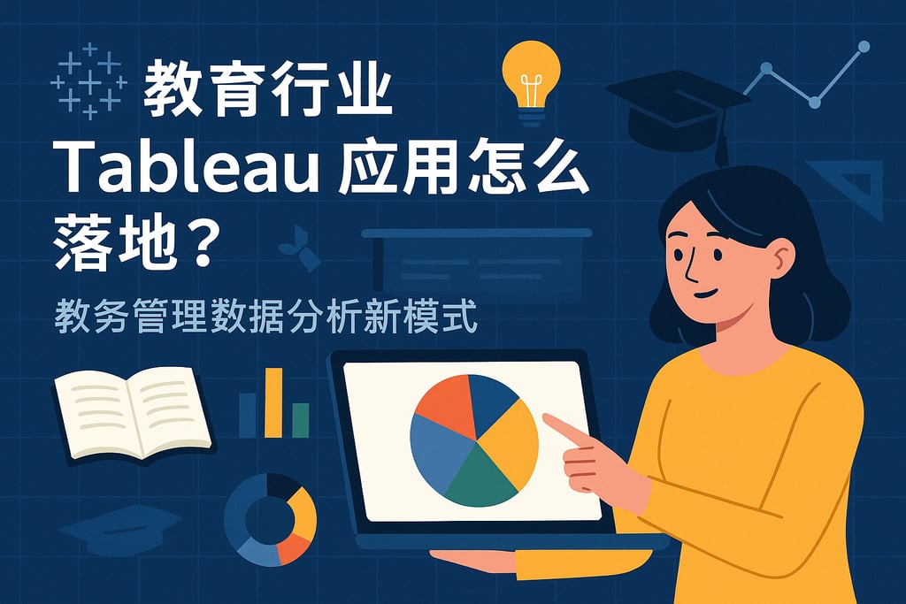 教育行业tableau应用怎么落地？教务管理数据分析新模式