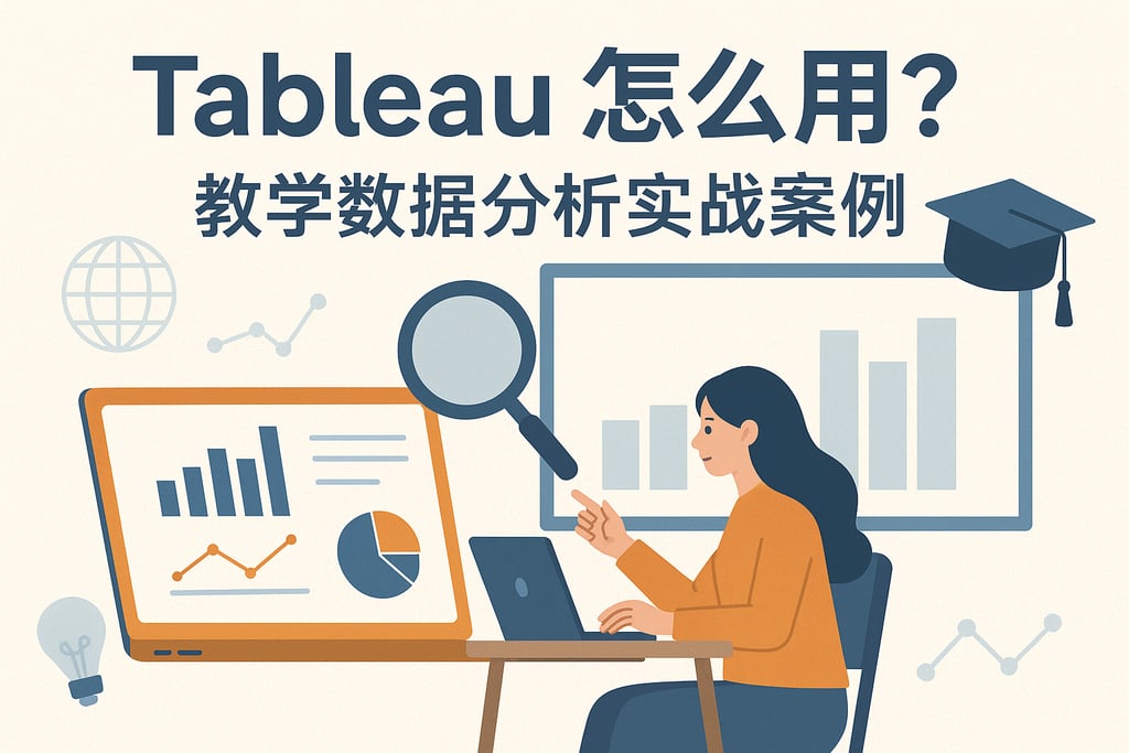 教育行业tableau怎么用？教学数据分析实战案例