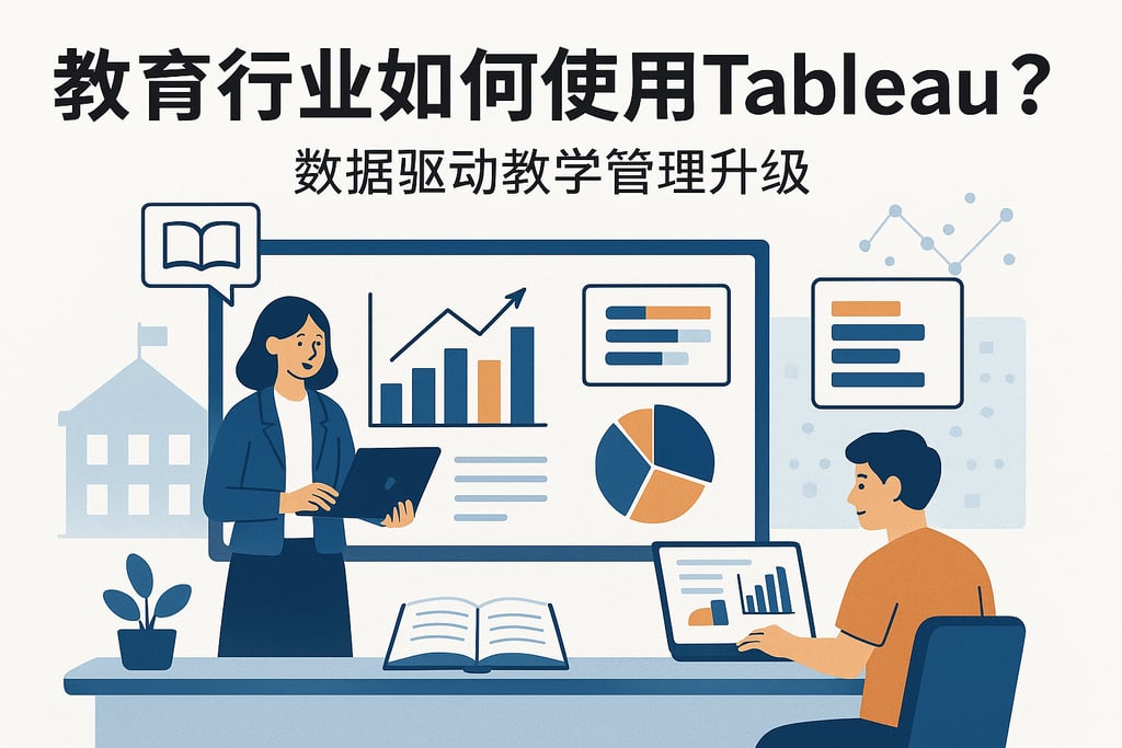 教育行业如何使用Tableau？数据驱动教学管理升级