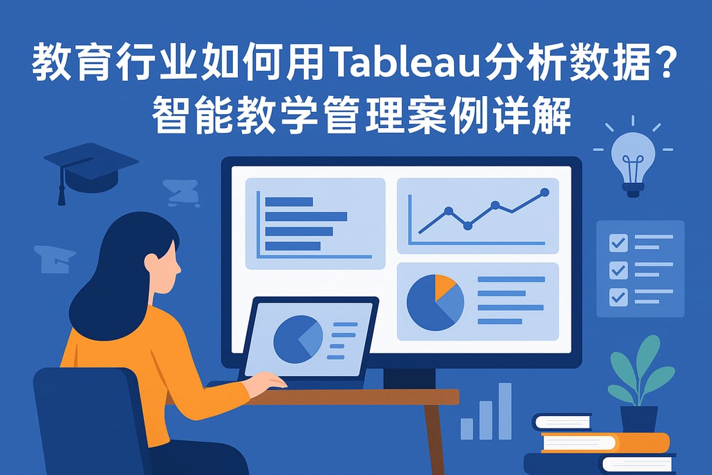 教育行业如何用Tableau分析数据？智能教学管理案例详解