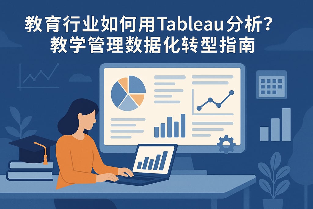 教育行业如何用Tableau分析？教学管理数据化转型指南