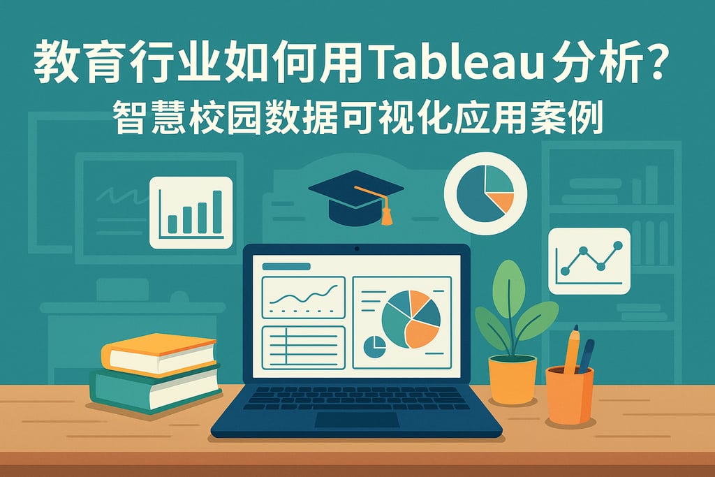 教育行业如何用Tableau分析？智慧校园数据可视化应用案例