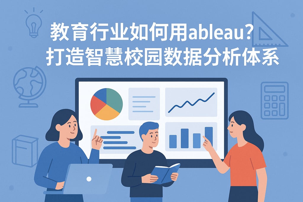 教育行业如何用Tableau？打造智慧校园数据分析体系