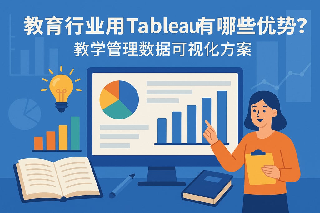 教育行业用Tableau有哪些优势？教学管理数据可视化方案