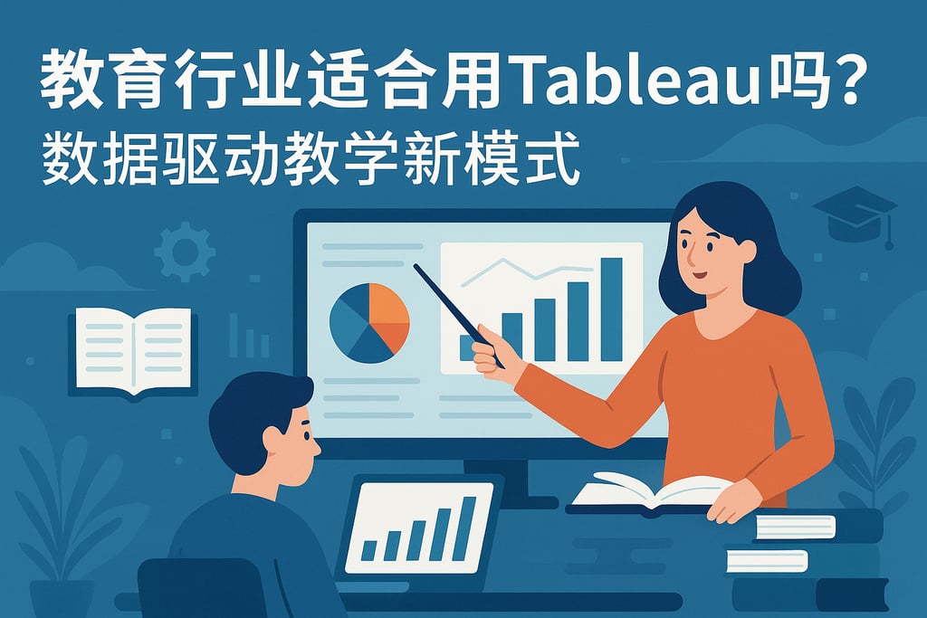 教育行业适合用Tableau吗？数据驱动教学新模式