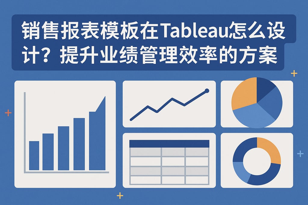 销售报表模板在Tableau怎么设计？提升业绩管理效率的方案