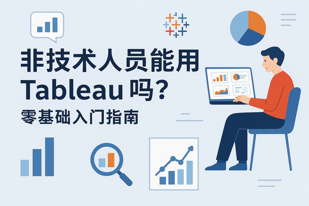 非技术人员能用Tableau吗？零基础入门指南讲解