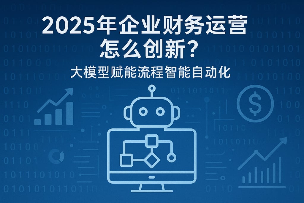 2025年企业财务运营怎么创新？大模型赋能流程智能自动化