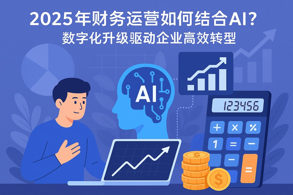 2025年财务运营如何结合AI？数字化升级推动企业高效转型