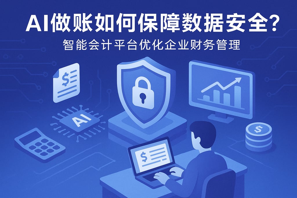 AI做账如何保障数据安全？智能会计平台优化企业财务管理