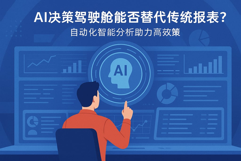 AI决策驾驶舱能否替代传统报表？自动化智能分析助力高效决策