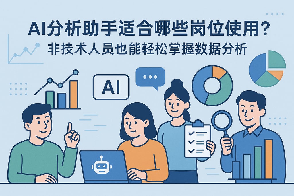 AI分析助手适合哪些岗位使用？非技术人员也能轻松掌握数据分析